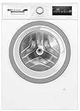BOSCH WAN28K23 Waschmaschine Serie 4, Frontlader mit 8kg Fassungsvermögen, 1400 UpM, EcoSilence Drive: leises und sparsames Waschen, Hygiene Plus, Speed Perfect, Weiß, 60cm, Amazon Exclusive Edition
