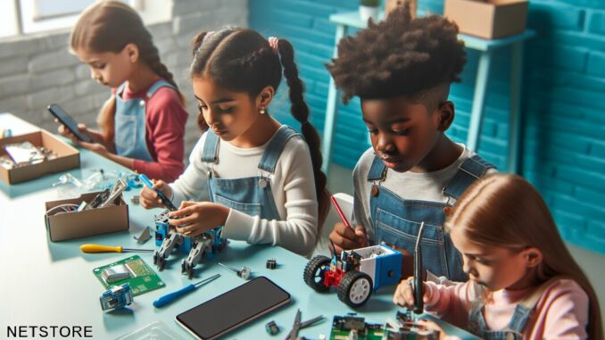 Robotics und Smartphones recyceln: A1 bietet Kindern von Mitarbeitern cooles Ferienprogramm